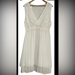 Elegant white  Dress